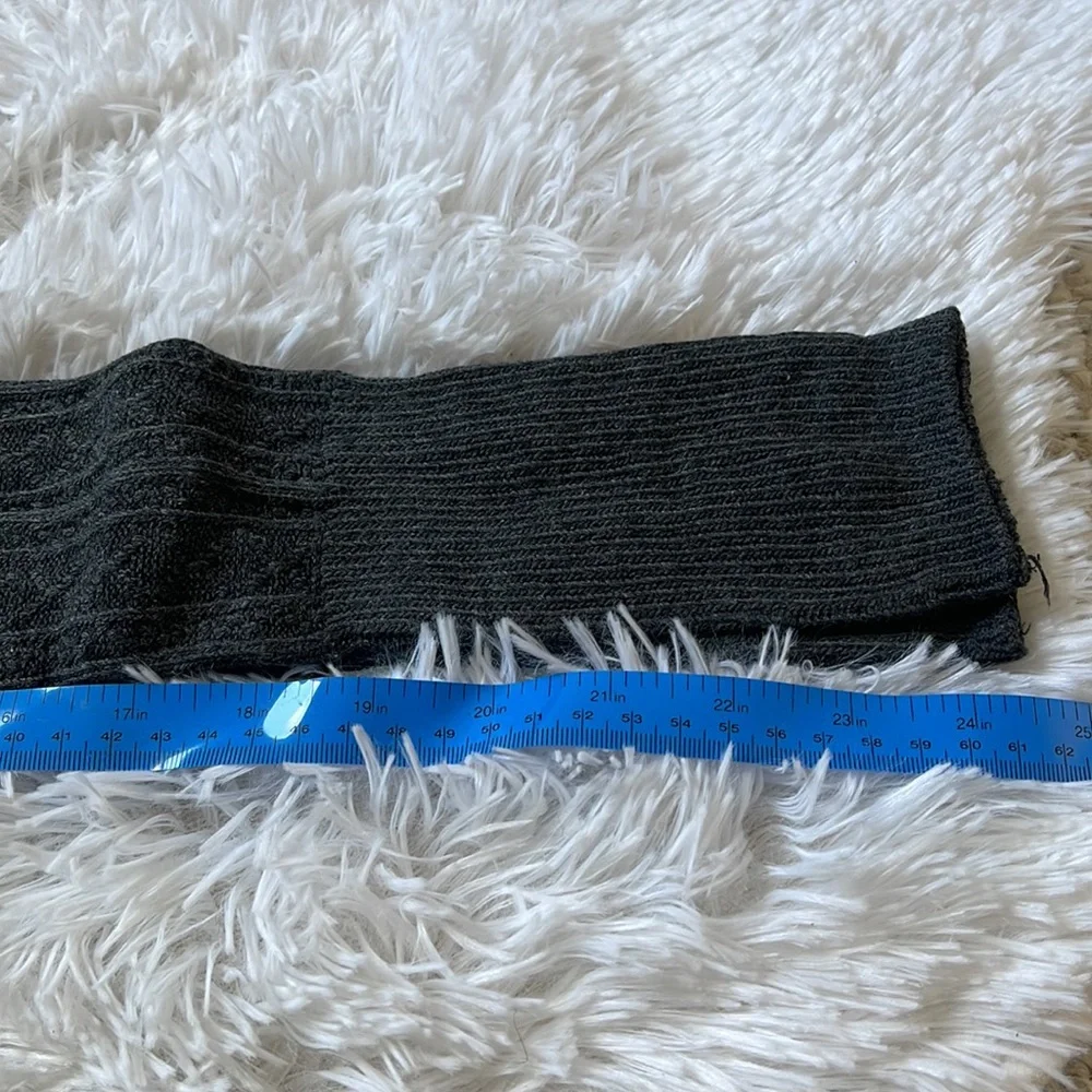 Knitted Over the Knee Socks - off white